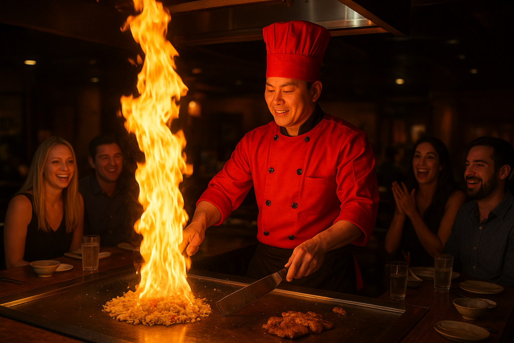 Live Hibachi Cooking Show