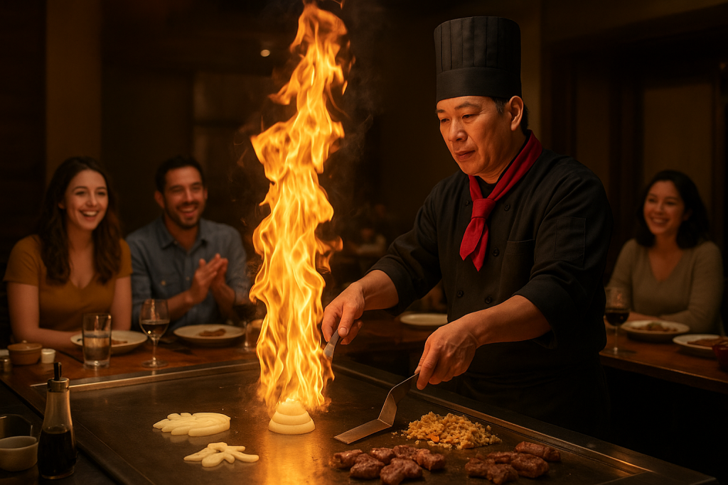 Live Hibachi Cooking Show